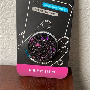 PopSocket Glitter Black